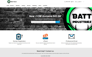 batt industries web tools marketing products