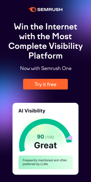 semrush one ai website visibility tool