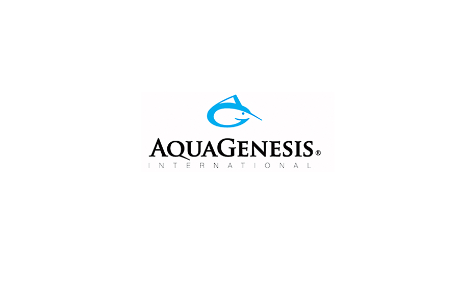 aqua genesis logo design