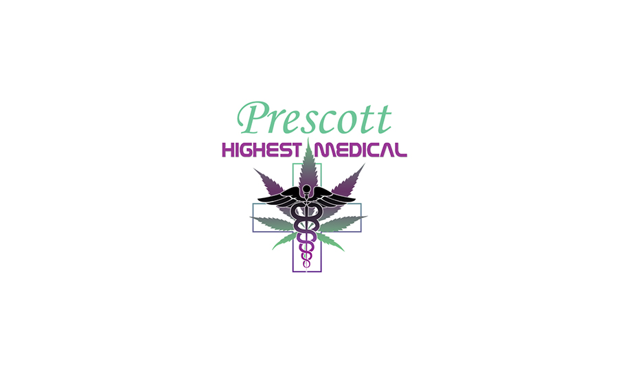 prescott highest medical logo design